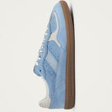 Tb.490 Rife Cornflower Blue Cream Leather Sneakers