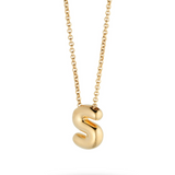 Bubble Letter Necklace