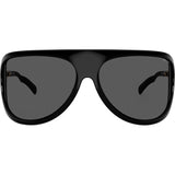 0MUA01S Sunglasses - Black/Dark Grey