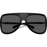 0MUA01S Sunglasses - Black/Dark Grey