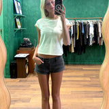 Yes SIR. Fitted Tee - Ivory Yellow