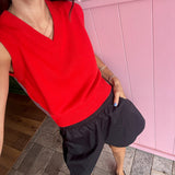 Pleat Short - Black