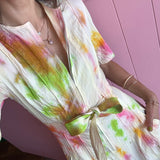 Zipper Dress With Pockets - Confetti