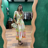 Zipper Dress With Pockets - Confetti