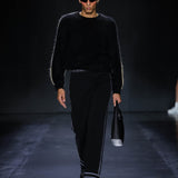 Organic Motley Track Pant - Black