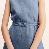 Thea Tunic - Steel Blue