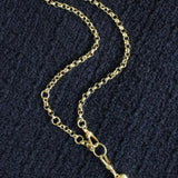 Puff Heart Necklace - Gold