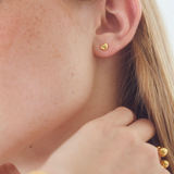 Heidi Stud Earrings - Gold