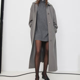 Oversized Zip Sweater - Charcoal
