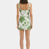 Gardella Cut Out Mini Dress - Frisa Print