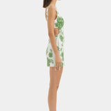 Gardella Cut Out Mini Dress - Frisa Print