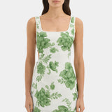 Gardella Cut Out Mini Dress - Frisa Print