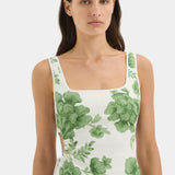 Gardella Cut Out Mini Dress - Frisa Print