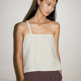 Button Strap Top - Pastel Pistachio