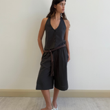 Waist Halter - Black Stripe