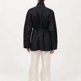 Paper Taffeta Parka - Black