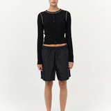 Paper Taffeta Short - Black