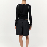 Paper Taffeta Short - Black