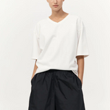 Organic Cotton Match Tee - Off White