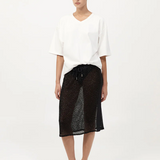Organic Cotton Match Tee - Off White