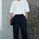 Organic Cotton Match Tee - Off White