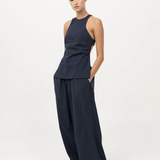 Everyday Drawstring Pants - Dark Ink