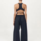Racerback Top - Dark Ink
