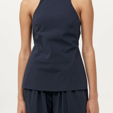 Racerback Top - Dark Ink