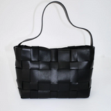 Woven Mini Tote - Black