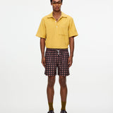 Coffee Lumo Swim Shorts