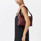 Woven Mini Tote - Plum