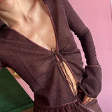 Lumiere Slim Shirt - Chocolate