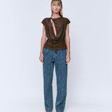 Maeve Top - Chocolate
