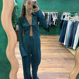 Lumiere Pants - Peacock