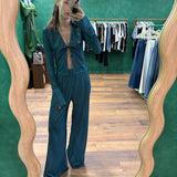 Lumiere Pants - Peacock