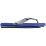 Women's Brazil Logo Flip Flops - Marine Blue