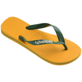 Women's Brazil Logo Flip Flops - Yellow Pop