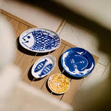 Ceramic Large Serving Plate - Blue