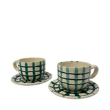 Ceremonies Tea and Coffee Cup - Green/Navy