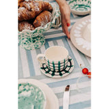 Ceremonies Tea and Coffee Cup - Green/Navy