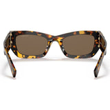 0MU09WS Sunglasses - Honey Havana/Dark Brown