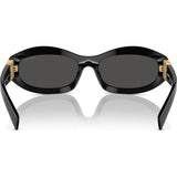0MU14ZS Sunglasses - Black/Dark Grey