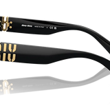 0MU10YS Sunglasses - Black /Grey Gradient