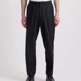 Dean One Tuck Pant - Black