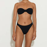 Jean Bikini M Crinkle - Black