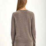 Bard Cashmere Sweater - Flannel Marle