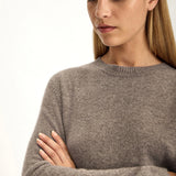 Bard Cashmere Sweater - Flannel Marle