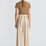 Santo Pant - Ecru/Carabu