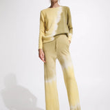 Cashmere Crew Neck Jumper - Lemon Travertine