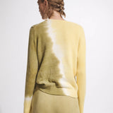 Cashmere Crew Neck Jumper - Lemon Travertine